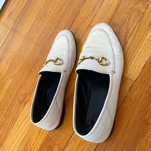 Gucci Loafers in white, size 36